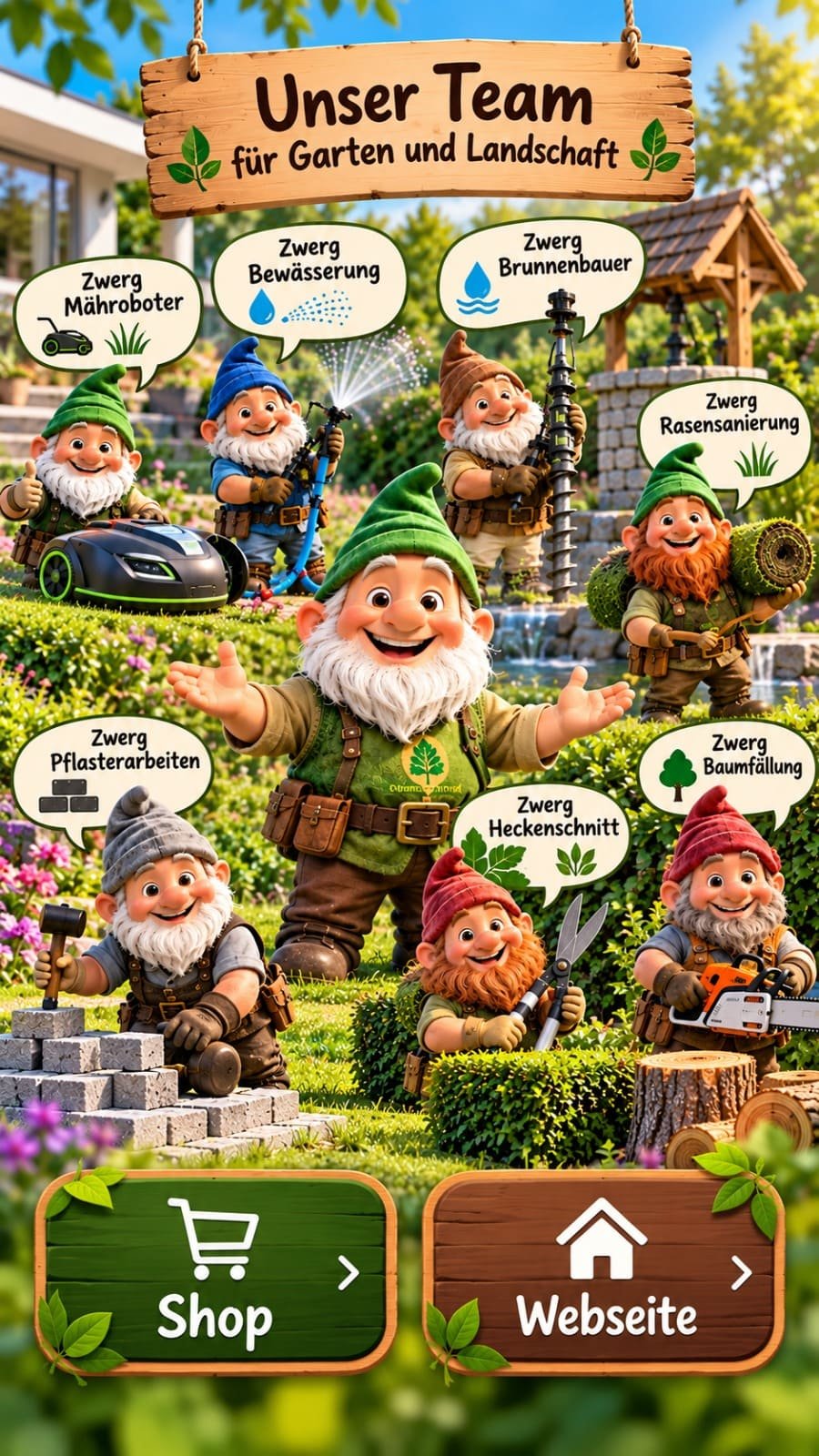 Unser Team für Haus, Garten und Landschaft – Gartenprofi Bestensee